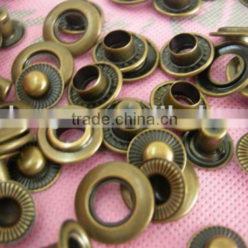 copper jeans button