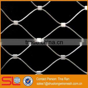 7x7 Structure 1.6mmx60x104mm Ferruled & Knotted Type Flexible Stainless Steel Cable Net photo-3
