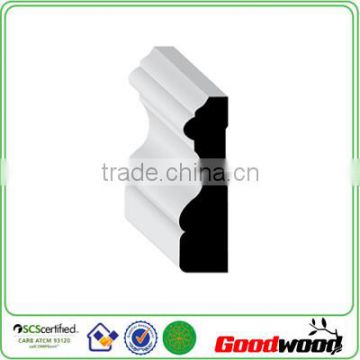 Wall trim mdf baseboard