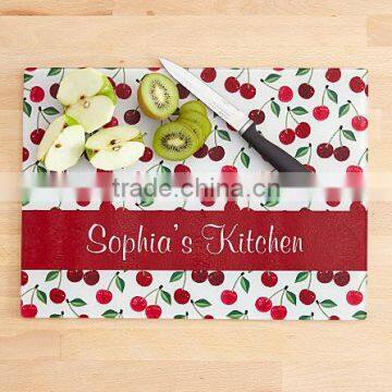 Hot Sale Personalized Glass Chopping Board