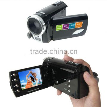 2012 newest Cheap digital video camcorder with 2.4" TFT LCD