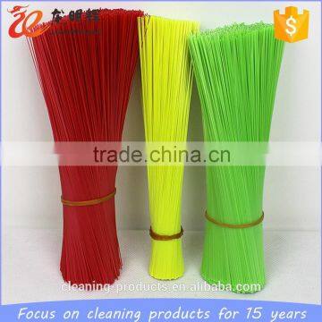 high bend recovery briliant color broom filament bristle