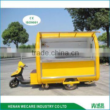 WK220G factory price electrical mobile food cart/food kiosk/food van/food trailer