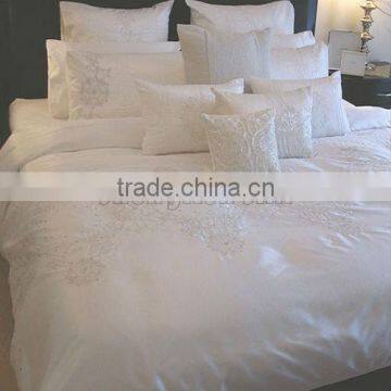 2013 400TC Full size White Cotton Flat Sheet