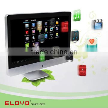 desktop all-in-one PC 15.6 inch dual core VIA WM8880 Android4.2 with cable TV function