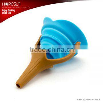 New design multifunction silicone kitchen funnel