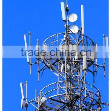 Microwave 3-leg Galvanized Steel Communication Tower photo-3