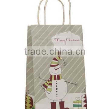 High quality christmas gift papere bag