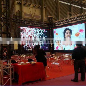 high resolution fixed installation P4 indoor led display signboard/ led screen