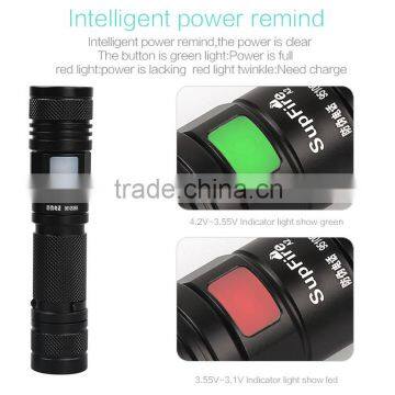 Attractive Multi Function Waterproof Rechargeable USB Flashlight photo-4