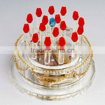 High quality crystal cake