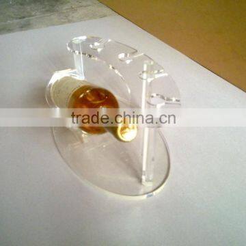 Without Insert or Edge Wine Glass Clear Acrylic Tray photo-3