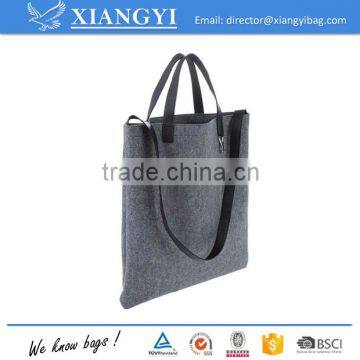 Customized High Quality felt shopping handbag tote shopping bag with shoulder strap                        
                                                                                Supplier's Choice