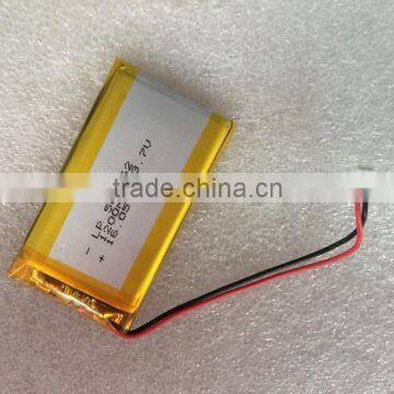 Rechargeable li-polymer battery 3.7v 1000mah