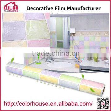 2016 korean wallpaper design, self adhesive decorative film for kitchen                        
                                                                                Supplier's Choice