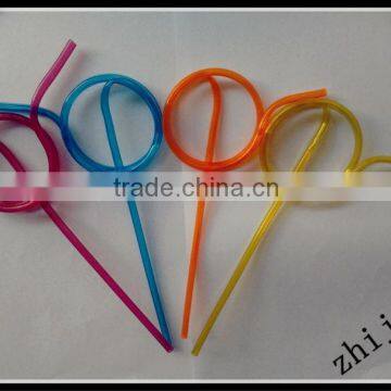 Plastic pvc promotional drinking straw