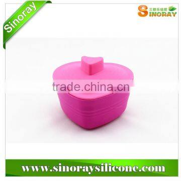 Novelties Wholesale China red silicone dog bowl