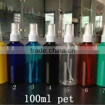 100ml pet Skin disinfectant spray bottle