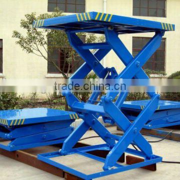 hydraulic warehouse mini cargo scissor lift platform