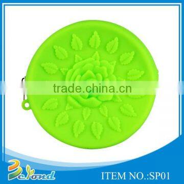 China bulk wholesale promotion silicone change purse