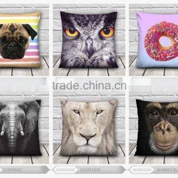 High Quality Fashion Pug Dog Design 3d Digital Print Pillowcases Fullprint Decorative Throw Pillow Covers Seat Cushion Cover photo-5