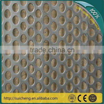 Guangzhou PVC Coated Perforated Wall Metal Mesh/ Low Carbon Steel Punching Mesh