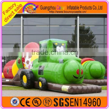 Giant Inflatable Obstacle Course With Bouncy House for Fun