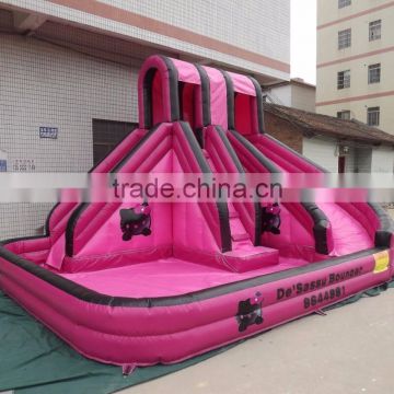 large inflatable bouncer pool slide