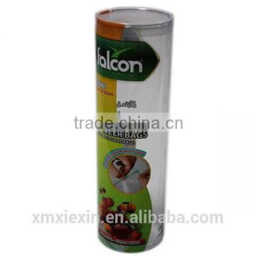 oem pvc clear plastic cylinder tube