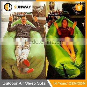 New Creative Design Polyester Portable Folding Inflatable Lazy Sofa