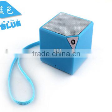 Mini wireless bluetooth audio speaker , Subwoofer portable audio speaker, Can wireless hands-free calls ,Blue color P00099