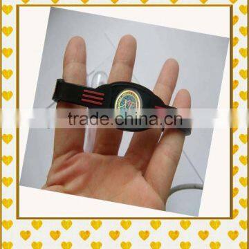 customized charm inspirational silicone wristband