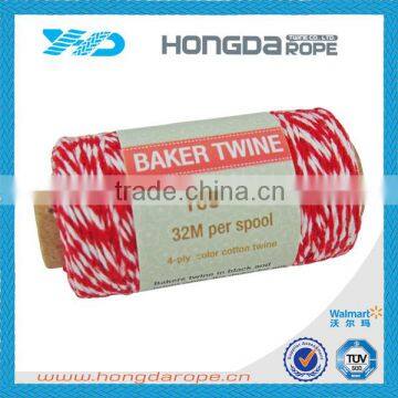 Factory manufacturer 5mm cotton twist string for gift packing