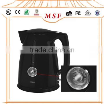 1.7L Plastic Electric kettle with thermometer