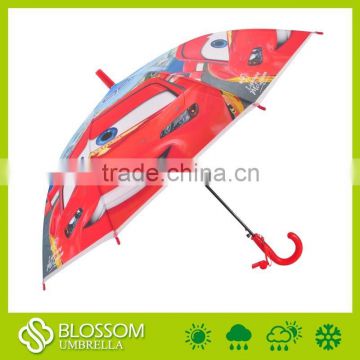 Wholesale kids cartoon character car umbrella,child umbrella