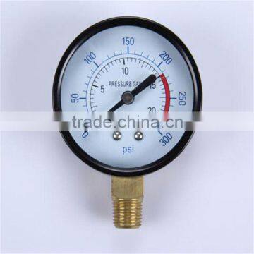 Durable Light Weight Easy To Read Clear Diesel Engine Generator 52Mm Oil Pressure Gauge/Oil Pressure Meter