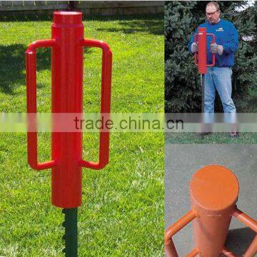 factory sell manual fence post driver