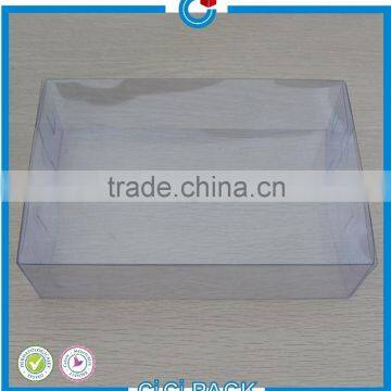 Rectangular disposable plastic gift box for electric product