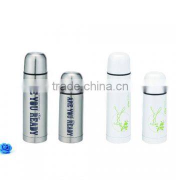 Insulated Double Wall Stainless Steel Vacuum Bullet Flask Thermos