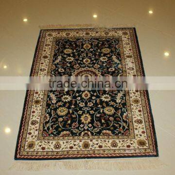 persian morden handmade silk carpet hand knotted silk prayer rug carpet