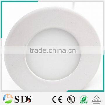 LED Panel light lighting 3W Warm White Round Shape-White led panel light