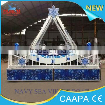 2016 CE costume games child indoor playground mini theme park Viking boat/pirate ship