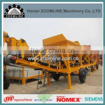 100T/H movable asphalt production plant