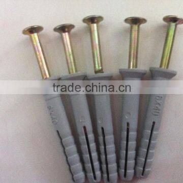 Nylon Hammer Fixing Anchors With Nail Screw photo-2