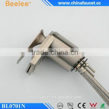 Waterfall Bathroom Basin Faucet With Single Handle Brushed Nickel Tap photo-5