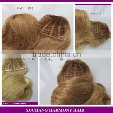 STOCK hair pieces bangs human hair fringe with different colors