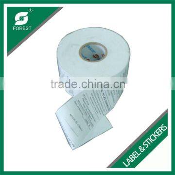 CHINA FACTORY SUPPLY CLEAR COSMETIC BARCOADE LABEL IN ROLL photo-5