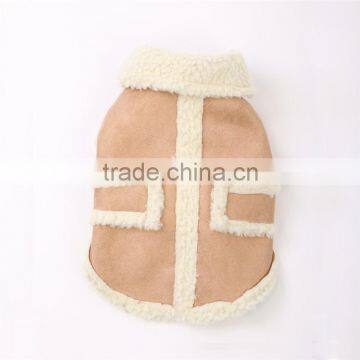 pet winter coat warming clothing dog berber Fleece coat