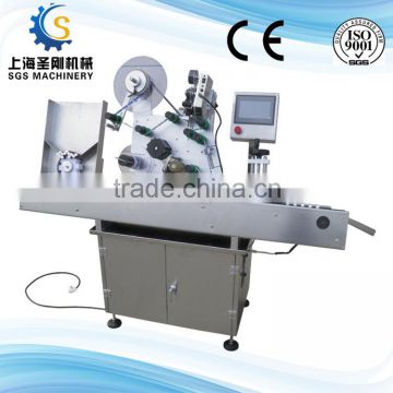 Automatic round bottle label machine with date printer