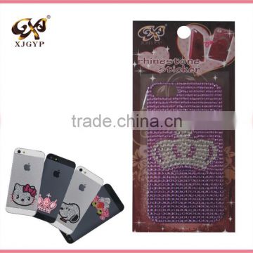 stickers 3d skin mobile phone/crystal stickers for mobile phone/hand phone skin sticker